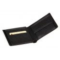 Бумажник для мужчин,цвет:черный,размер:125х95