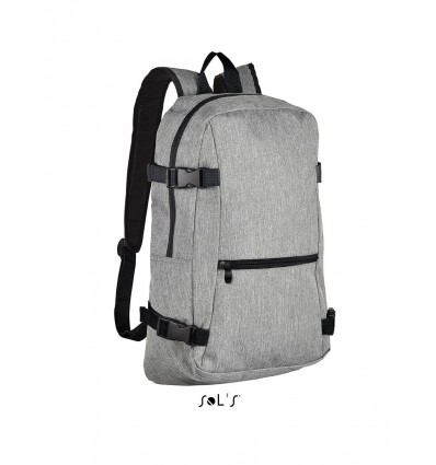 Рюкзак из полиэстера 600d SOL’S WALL STREET,цвет:глубокий-меланж,размер:One size