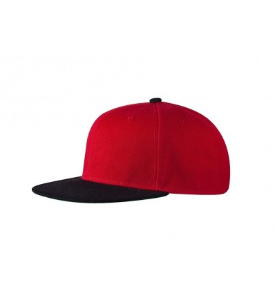 кепка SNAP,колір:червоний/чорний,розмір:Дорослий