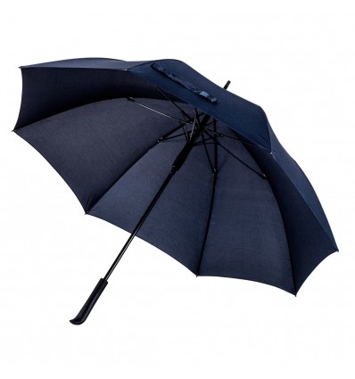 Элегантный зонт-трость ТМ "Bergamo",цвет:темно-синий,размер:О 109 см