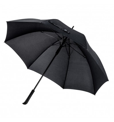 Элегантный зонт-трость ТМ "Bergamo",цвет:черный,размер:О 109 см