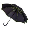 Стильна парасоля ТМ "Bergamo",колір:чорний/зелений,розмір:О 103 см