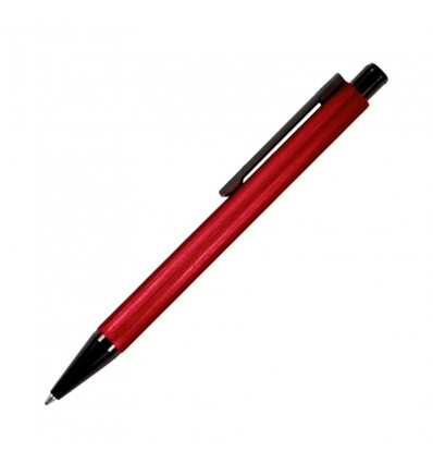 Ручка металева ТМ "Bergamo",колір:червоний,розмір: