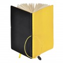 Бизнес-блокнот А5 "Franky MixMe",цвет:желтый/черный,размер:130 ? 210 мм