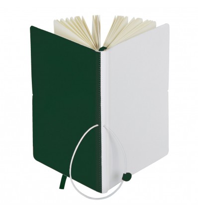Бізнес-блокнот А5 "Franky MixMe",колір:білий/зелений,розмір:130 × 210 мм