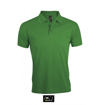 Мужская рубашка поло из полихлопка SOL'S PRIME MEN,цвет:светло-зеленый,размер:S