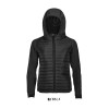 Легка жіноча куртка для бігу SOL'S NEW YORK WOMEN,колір:чорний,розмір:M