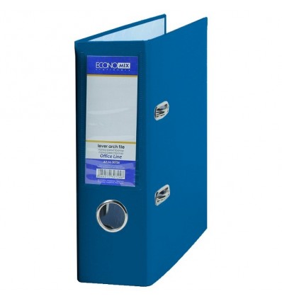 Папка-регистратор Economix, А5, 70мм, синяя