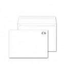 Конверт С6 (114х162мм) білий СКЛ з вн. печаткою (50 шт)