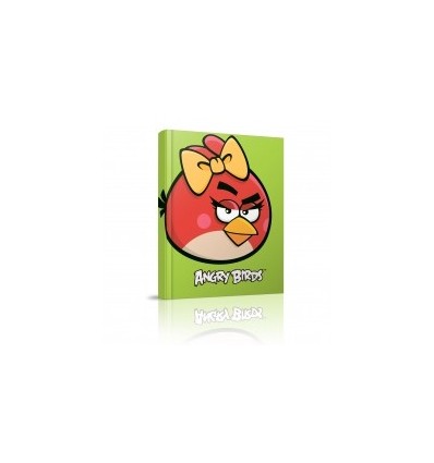 Блокнот "Angry Birds", А6, 48 арк., салатовий