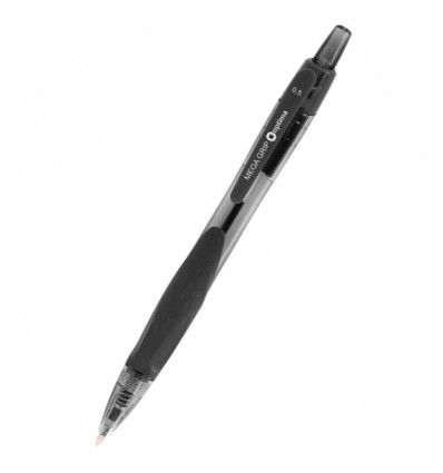Ручка гелевая Optima MEGA GRIP черная