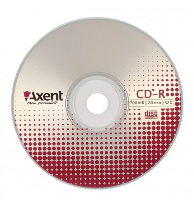 Диск CD-R 700MB/80min 52X, 25 шт., cake