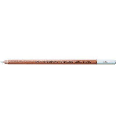 Олівець художній Gioconda, крейда біла