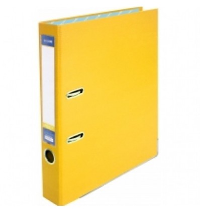 Папка-регистратор, А4, 70мм, желтая