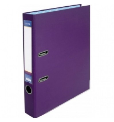 Папка-регистратор А4 5см фиолетовая (собранная)