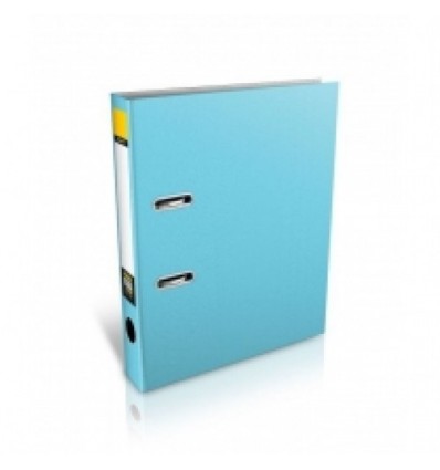Папка-реєстратор Format, ламинированный картон, А4, 50мм, блакитна