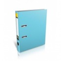 Папка-регистратор Format, ламинированный картон, А4, 50мм, голубая