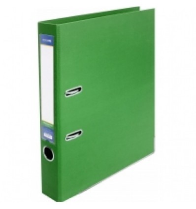 Папка-регистратор LUX 7 см, зеленая (собранная)