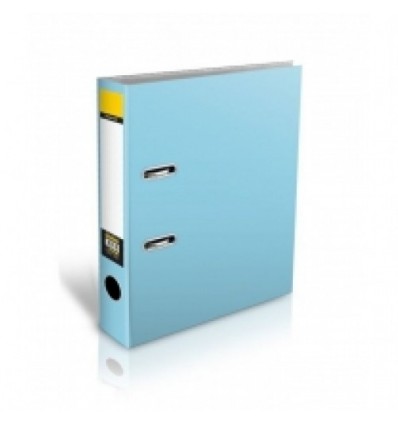 Папка-регистратор Format, ламинированный картон, А4, 70мм, голубая