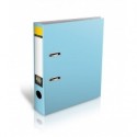 Папка-реєстратор Format, ламинированный картон, А4, 70мм, блакитна