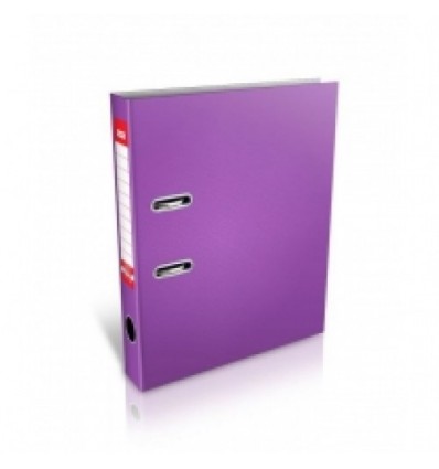 Папка-регистратор LUX, A4, 50мм, фиолетовая