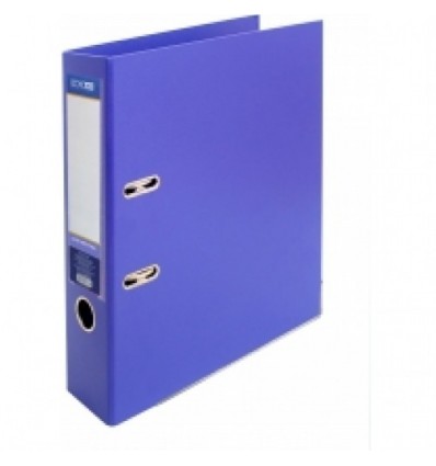 Папка-регистратор LUX А4 5см фиолетовая (собранная)
