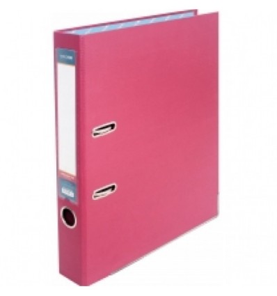 Папка-регистратор А4 5см розовая (собранная)