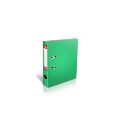 Папка-регистратор LUX, A4, 70мм, зеленая