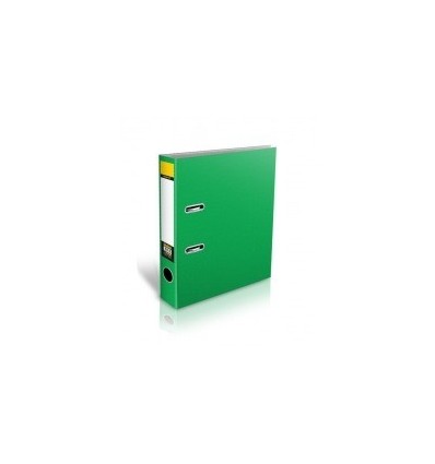 Папка-реєстратор Format, ламинированный картон, А4, 70мм, зелена