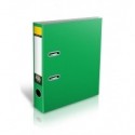 Папка-регистратор Format, ламинированный картон, А4, 70мм, зеленая