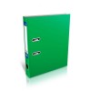 Папка-реєстратор Format, ламинированный картон, А4, 50мм, зелена