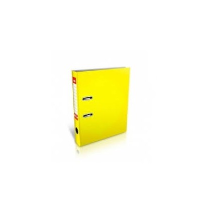 Папка-регистратор, A4, 50мм, желтая