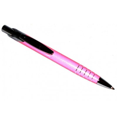 Ручка шариковая металлическая Optima PASTEL розовая