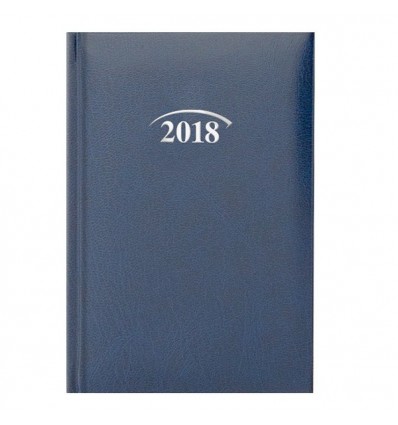 Щоденник датований карманний BRUNNEN 2018 Miradur синій , 10*14 см, 368 сторінок
