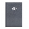 Ежедневник датированный карманный BRUNNEN 2018 Lizard серый , 10*14 см, 368 страниц