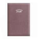 Ежедневник датированный карманный BRUNNEN 2018 Laguna фииватлетовый , 10*14 см, 368 страниц