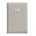 Щоденник датований карманний BRUNNEN 2018 Laguna сірий , 10*14 см, 368 сторінок
