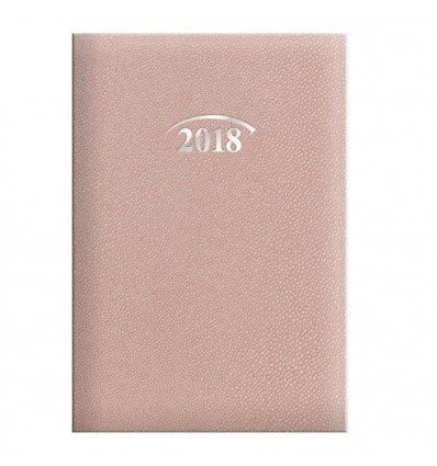 Ежедневник датированный карманный BRUNNEN 2018 Laguna розовый , 10*14 см, 368 страниц