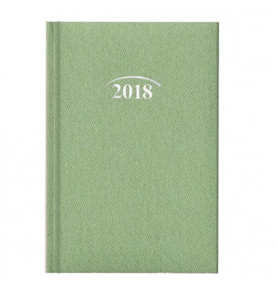 Ежедневник датированный карманный BRUNNEN 2018 Denim фисташковый , 10*14 см, 368 страниц