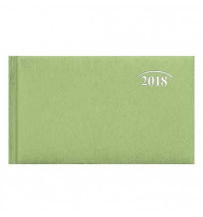 Еженедельник карманный датированный BRUNNEN 2018 Denim фисташковый , 15.3*8.7 см, 144 страниц