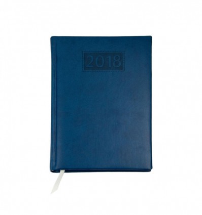 Дневник датированный 2018 GENTLE (Torino), A4, 336 стр. Синий