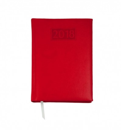 Дневник датированный 2018 GENTLE (Torino), A4, 336 стр. Красный