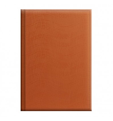 Щоденник BRUNNEN недатований Агенда Wave помаранчевий, 14.5 * 20.6 см, 320 сторінок