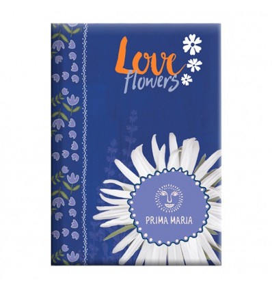 Ежедневник недатированный Агенда BRUNNEN Графо Prima Maria "Love flowers" , 14.5*20.6 см, 320 страниц