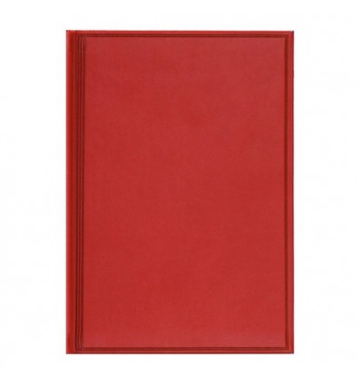 Щоденник недатований Агенда BRUNNEN Torino червоний, 14.5 * 20.6 см, 320 сторінок