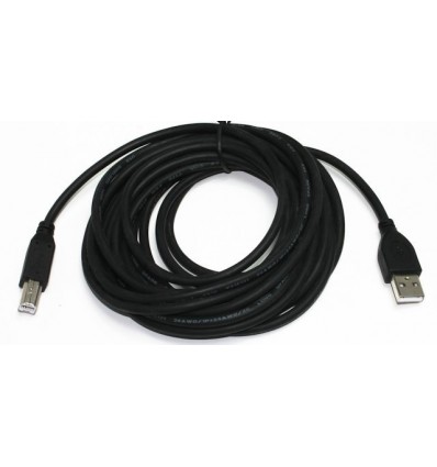 Кабель USB2.0 A-папа / B-папа, 4.5 м, блістер