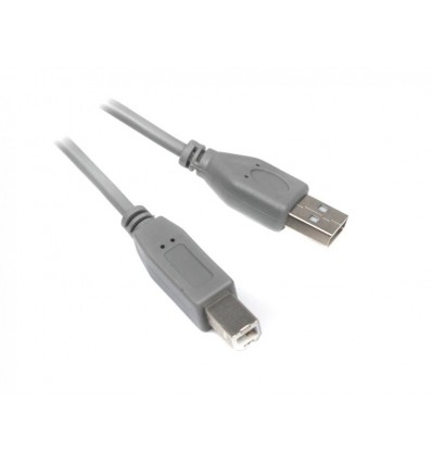 Кабель USB2.0 AM/BM 1.8 м., серый