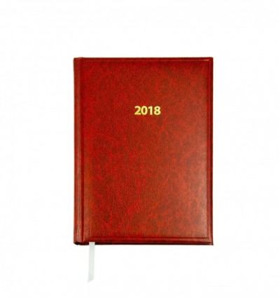 Дневник датированный 2018 BASE (Miradur), A5, 336стр. красный