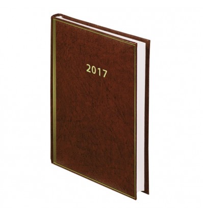 Дневник датированный 2018 BASE (Miradur), A5, 336стр. коричневый