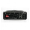 Клавіатура USB, Gaming keyboard Silver-Grey